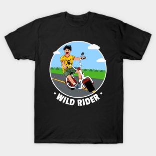 Wild Rider Funny Joke T-Shirt